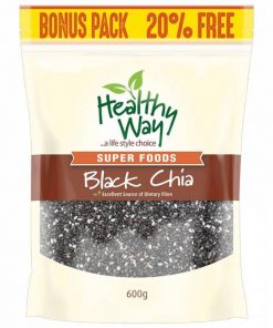 Hạt chia đen Healthy way black Chia 600g