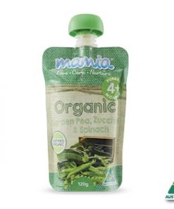 Thức uống hữu cơ: đậu hà lan, bí ngồi, rau bó xôi