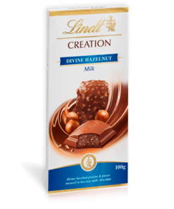 Sô cô la sữa vị hạt phỉ Lindt Creation