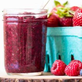 Sử dụng hạt chia với Jam