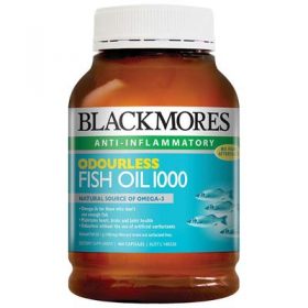 Dầu cá fish oil không mùi Blackmores odourless 1000 400 viên