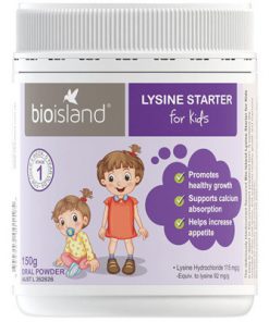 Bột tăng chiều cao bio island lysine starter (dưới 6 tuổi) Bio Island Lysine Starter for Kids 150g Oral Powder