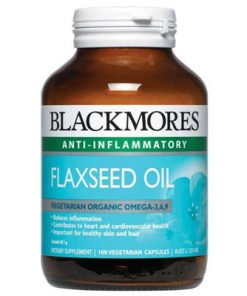 Dầu hạt lanh Blackmores Flaxseed Oil 1000mg 100 Viên