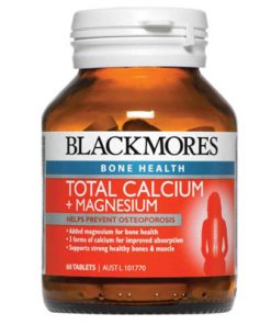 Thuốc bổ sung Canxi và Magie Blackmores Total Calcium + Magnesium