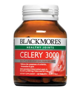 Viên uống điều trị bệnh Gout Blackmores Celery 3000 50 Viên