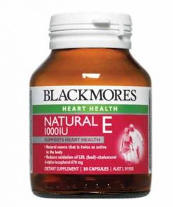 Viên uống Vitamin E Blackmores Natural Vitamin E 1000IU 30 Viên