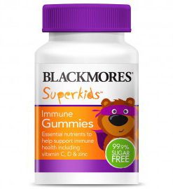 Kẹo mềm tăng cường hệ miễn dịch cho trẻ em Blackmores Superkids Immune 60 Viên