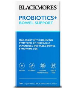 Men vi sinh hỗ trợ đường ruột Blackmores Probiotics+ Bowel Support
