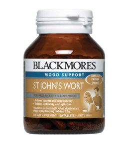 Thuốc an thần giảm căng thẳng Blackmores Hyperiforte St John's Wort 1800mg 90 Viên