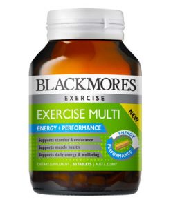 Thuốc bổ cho người chơi thể thao Blackmores Exercise Multi 60 Viên