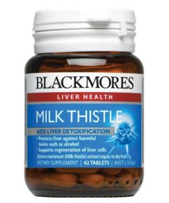 Thuốc bổ gan Milk Thistle Blackmores 42 Viên [Cây Kế Sữa]