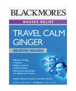 Thuốc chống say xe Blackmores Travel Calm Ginger 45 Viên