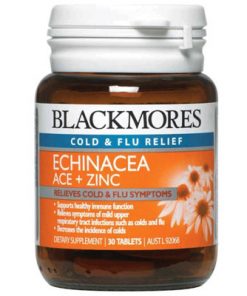 Thuốc điều trị bệnh cảm cúm từ hoa cúc dại Blackmores Echinacea ACE + Zinc 30 Viên
