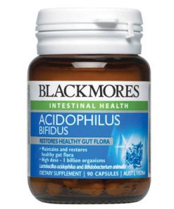 Thuốc hỗ trợ đường tiêu hóa Blackmores Acidophilus Bifidus 90 Viên
