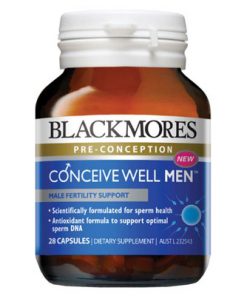 Thuốc tăng khả năng thụ thai cho nam Blackmores Conceive Well Men 28 Viên