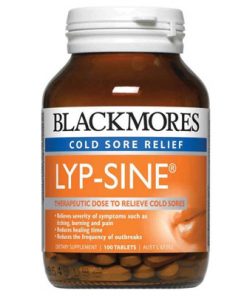 Thuốc trị lở miệng Blackmores Lyp-Sine 100 Viên tại Xuất Xứ Úc