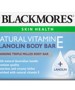 Xà phòng tắm Vitamin E tự nhiên và nhau thai cừu Blackmores