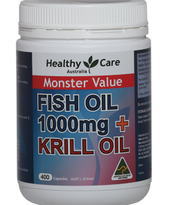 Dầu cá + Dầu Nhuyễn Thế - Healthy Care Úc