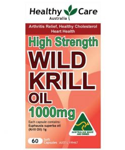 Dầu nhuyễn thể Krill Oil - Healthy Care - Úc