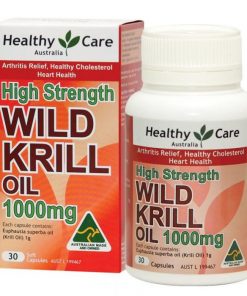 Dâu krill oil Healthy Care Úc - nhuyễn thể - Hàng xách tay Úc