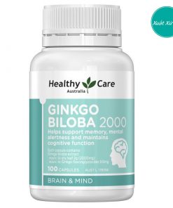 Ginkgo Biloba 2000 thuốc bổ não của Úc - Hãng Healthy Care