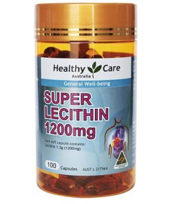 Mầm đậu nành Healthy Care Super Lecithin 1200mg 100 viên