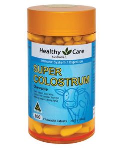 Sữa bò non healthy care colostrum 400mg 200 viên, Xuất Xứ úc