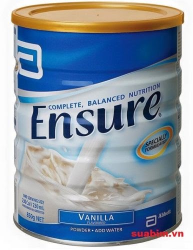 sữa ensure úc 850g