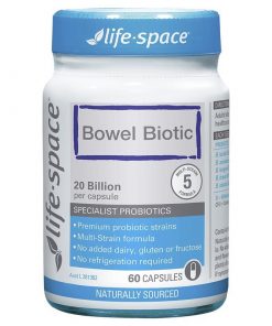 Men vi sinh 20 tỉ lợi khuẩn Life Space Bowel Biotic 60 viên