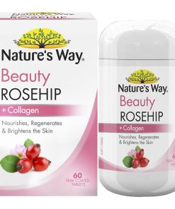 Nature's Way Beauty Rosehip + Collagen 60 Tablets