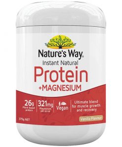 Nature's Way Instant Natural Protein + Magnesium 375g