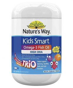 Nature's Way Kids Smart Omega3 Fish Oil Trio 180 Capsules