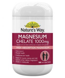 Nature's Way Magnesium Chelate 1000mg 100 tablets