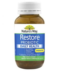 Nature's Way Restore Daily Probiotic 90 Capsules