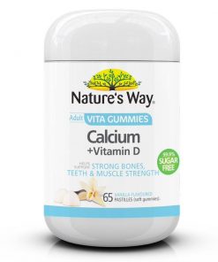 Nature's Way Vita Gummies Adult Calcium Sugar Free 65 Pastilles