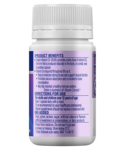 Ostelin Vitamin D3 1000IU 60 Capsules