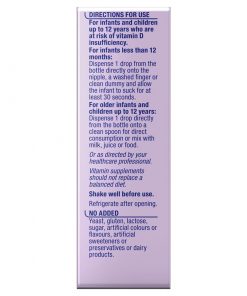 Vitamin D3 dạng giọt Ostelin Infant Vitamin D3