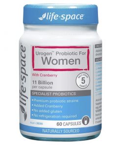 Viên uống bổ sung men vi sinh cho phụ nữ Life Space Urogen Probiotic For Women 60 viên 11 tỉ lợi khuẩn