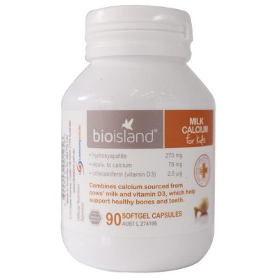 Bio Island Milk Calcium - canxi úc cho bé