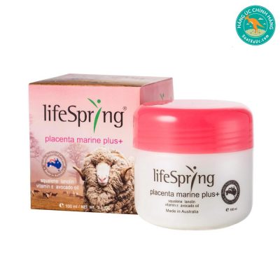 Kem-Dưỡng-Ẩm,-Làm-Trắng-Da-LifeSpring-Placenta-Marine-Plus+-100ml---Úc