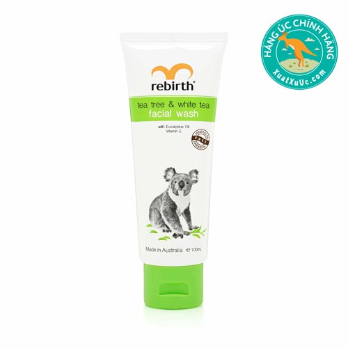 Sữa rửa mặt Rebirth Tea Tree & White Tea Facial Wash