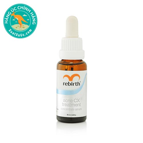 Serum trị mụn Rebirth Acne CX Treatment Concentrate Serum 25ml