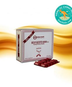 Viên nang nhau thai hươu Golden Health Deer Placenta 80000 Plus Evening Primrose, Rosehip