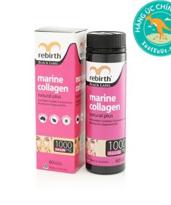 Viên uống Collagen Rebirth Black Label Marine Collagen Complex 60 viên