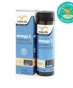 Viên uống Rebirth Black Label Omega-3 1000mg 55 viên