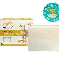 Xà phòng dưỡng ẩm sữa dê Rebirth Goat Milk Moisturising Soap 100g