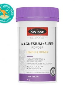 Bột hỗ trợ giấc ngủ Swisse Ultiboost Magnesium + Sleep Powder 180g