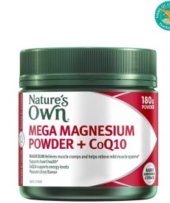 Bột-uống-bổ-sung-Magie-và-CoQ10-Nature's-Own-Mega-Magnesium-Powder-+-CoQ10-180g
