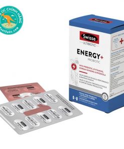 Combo thuốc tăng năng lượng và hỗ trợ hệ tiêu hóa Swisse Ultibiotic Energy + Probiotic