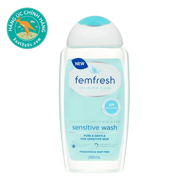Dung Dịch Vệ Sinh Phụ Nữ Cho Da Nhạy Cảm Femfresh Úc